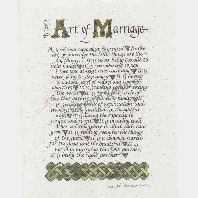 Art of Marriage | Beyond Letters
