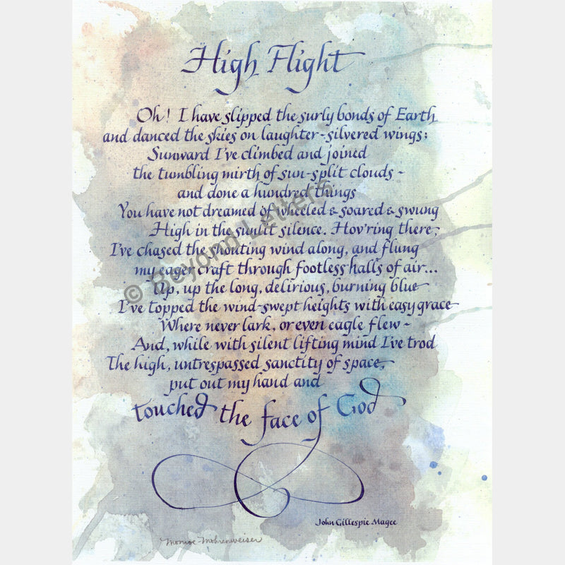 High Flight | Beyond Letters