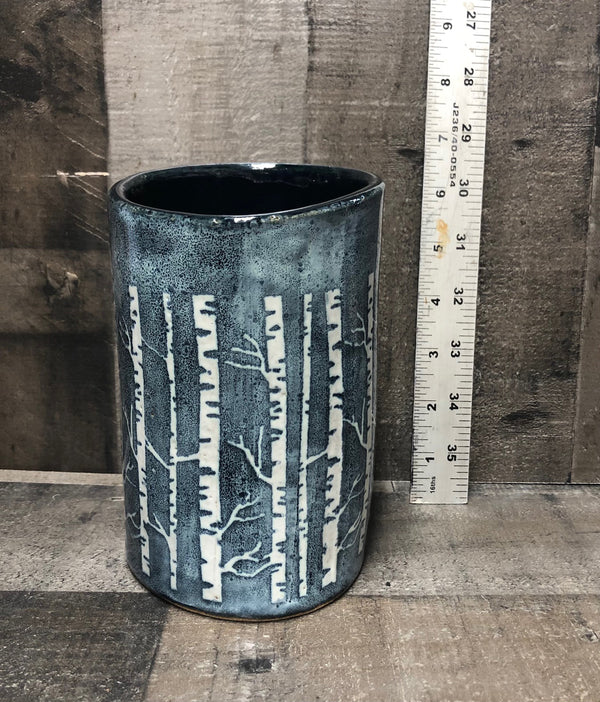 Birch Vessel / Vase / Wine Chiller