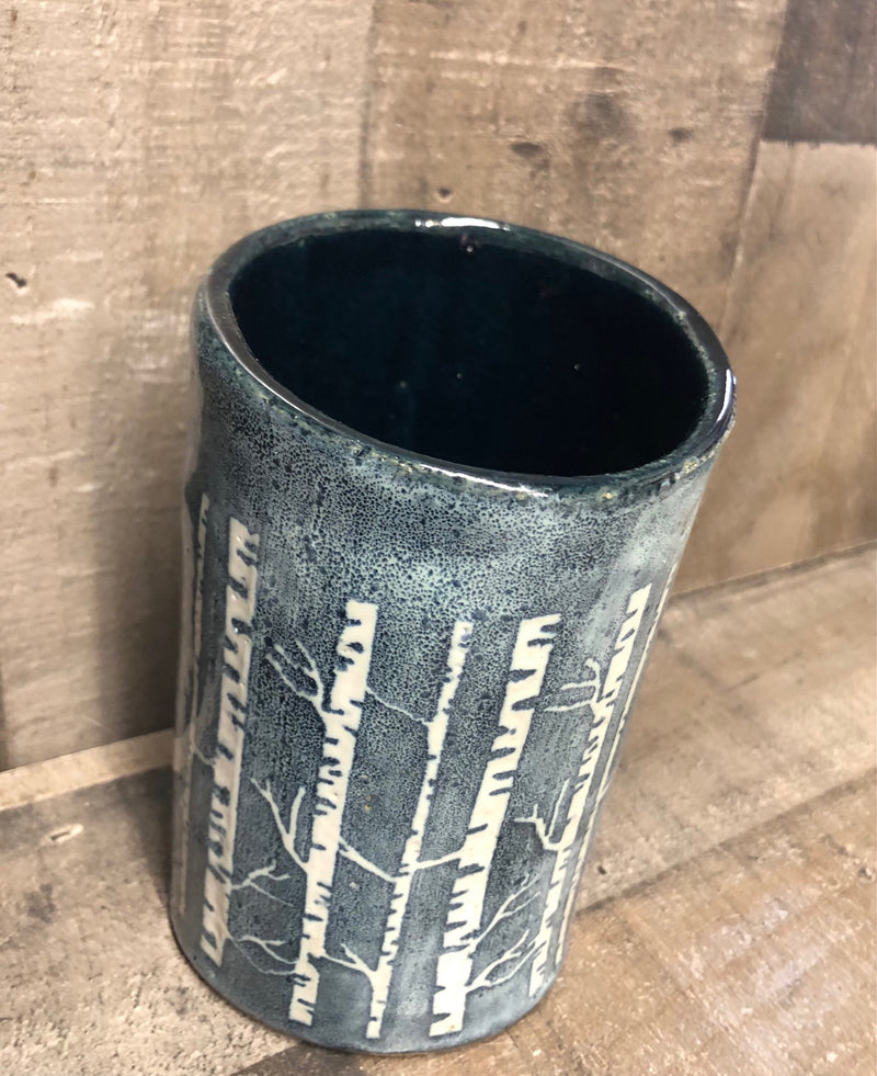 Birch Vessel / Vase / Wine Chiller